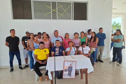 Los familiares del sargento Luis Grefa, desaparecido en el río Santiago en Morona, esperan en algún momento poder encontrar el cuerpo.