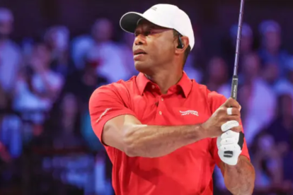 Tiger Woods durante una jornada de competición.