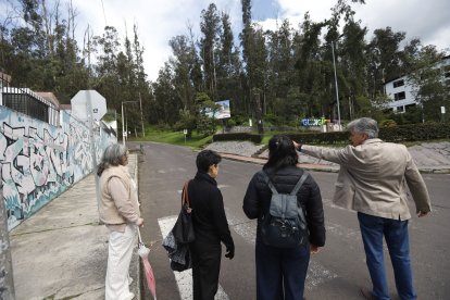 La entrada al parque Metropolitano es una zona conflictiva y de frecuentes robos.