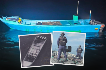 Los uniformados retuvieron la embarcación, al igual que las sustancias.