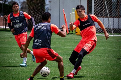 Barcelona prepara el partido ante Liga de Quito el viernes 3 de abril.