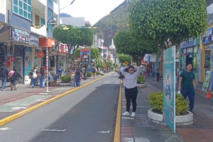 En Baños de Agua Santa se escondían dos presuntos extorsionadores.