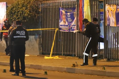 Fernando Villavicencio fue asesinado en el norte de Quito, tras salir de un mitin en un coliseo ubicado en la avenida Gaspar de Villarrolel, cerca de la avenida Amazonas.