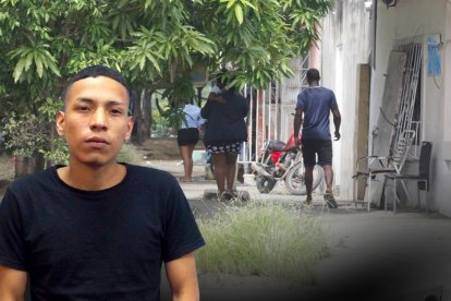 Rogger Ismael Orellana Delgado fue asesinado en este sector de Guayaquil.