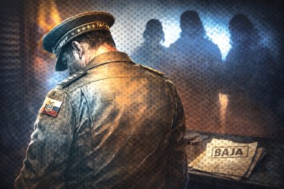 El teniente coronel estuvo en el área administrativa mientras duró el proceso interno en su contra.