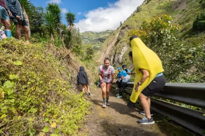 Los competidores llegan de diferentes partes de Ecuador y del mundo a la competencia más extrema.
