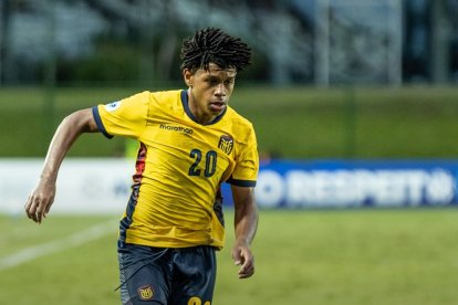 Fragozo, jugador de Emelec, es una de las figuras de Ecuador en el Sudamericano Sub-17.