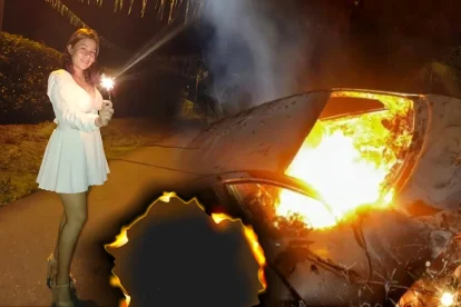 Como Nancy Jaqueline Cruz Cedeño, de 20 años, fue identificado unos restos encontrados en un carro incendiado.