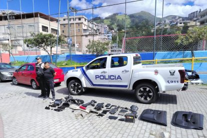 Dos hombres fueron detenidos y serían miembros de Los Lobos.