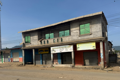 El local donde se encontró el objeto está ubicado en la cooperativa Sergio Toral.