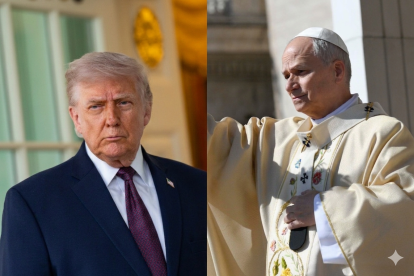 Donald arremetió contra el Pontífice en su red social.