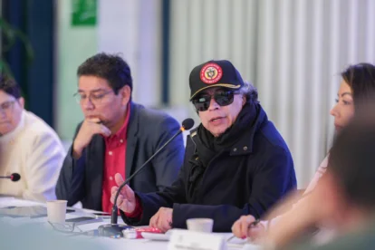 Gustavo Petro mencionó la guerra comercial con Ecuador en reunión en Ipiales.