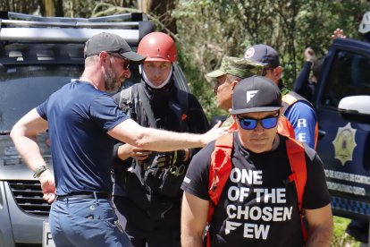 Ayer fue el cuarto día de búsqueda por las zonas que bordean el área en la que el extranjero fue grabado por  una cámara.