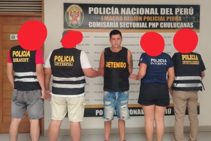 El sujeto fue capturado en el vecino país de Perú.
