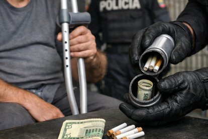 El sujeto fue llevado a la Unidad de Flagrancia para iniciar el proceso judicial en su contra.