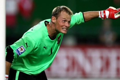 Alexander Manninger, portero austriaco.