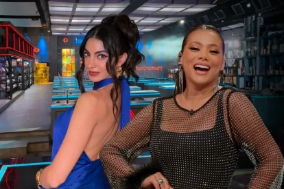 Virginia Limongi y Dora West se enfrentan.