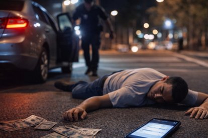 La víctima fue hallada desorientada por unos policías.