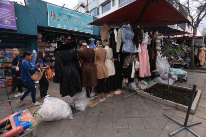 En varias calles de la capital hay desorden.