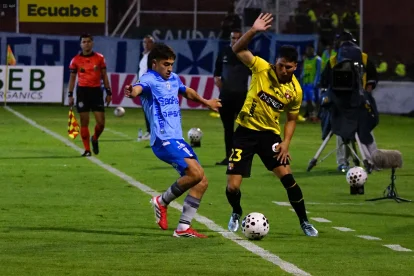 Barcelona SC ante Macará, cuando los goles que llegaron en los minutos finales de los ambateños.