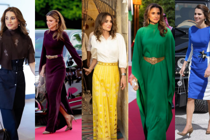 Rania de Jordania convierte cada aparición pública en un fenómeno global de estilo y mensaje