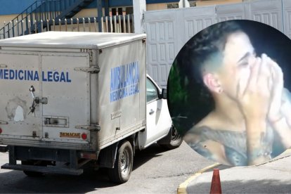 Ambos chicos fueron captados en sus momentos de angustia máxima.