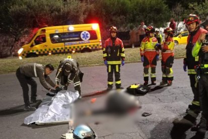 El accidente de tránsito ocurrió en septiembre del 2025, en el sector de Ponceano, en el norte de Quito.
