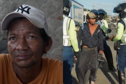 Guillermo Erazo quedó con severas lesiones en su columna tras el incidente con los uniformados.