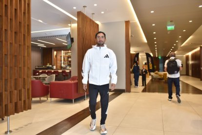 Daniel Pintado luce 100% recuperado de la operación de cadera a la que se sometió el 9 d abril de 2025.