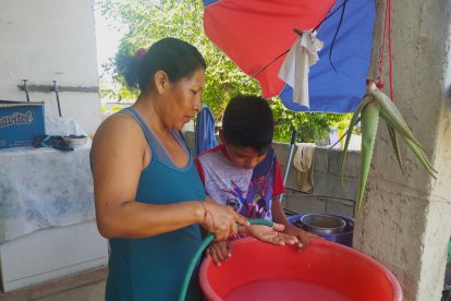 El agua potable en Santa Elena escaseo durante todo el día martes