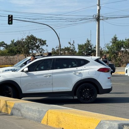 El ataque se produjo frente a una estación de servicios y abastecimiento de combustible