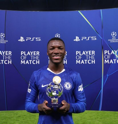 Moisés Caicedo, héroe del Chelsea y elegido el mejor volante del mundo.