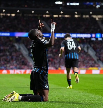 El defensor ecuatoriano se redimió tras un autogol en Bélgica y marcó ante Atlético en el Metropolitano.