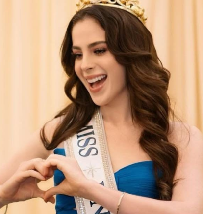 La Miss Universo Fátima Bosch.