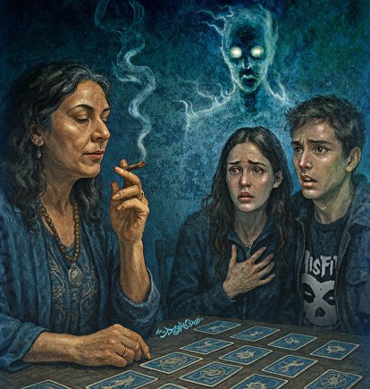 Sesión de tarot y plano astral permitió a un joven reconciliarse con su padre fallecido.