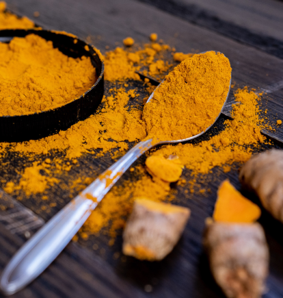 Cúrcuma y jengibre