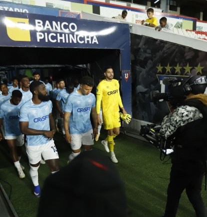 Universidad Católica se presentó para el partido reprogramado ante Emelec, el sábado 21 de febrero.