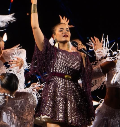La cantante Brenda representó a Ecuador en Viña del Mar 2026.