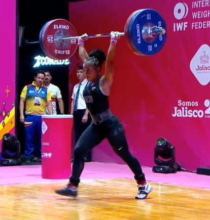 La menor de la dinastía Dajomes Palacios ya fue medallista en mundiales prejuveniles y juveniles. El año pasado fue oro y récord en los Panamericanos Junior.