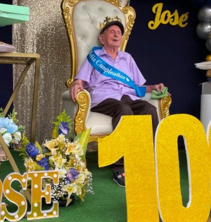 100 años de José Miguel Robles: trabajo, fe y familia como clave.