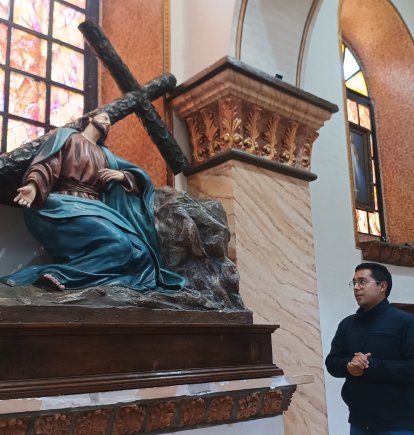 En Cuenca realizan este Martes Santo La Procesión de los Pasos.
