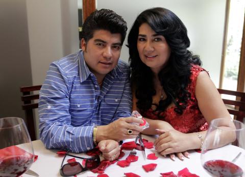 Gerardo Morán y Evita Oviedo