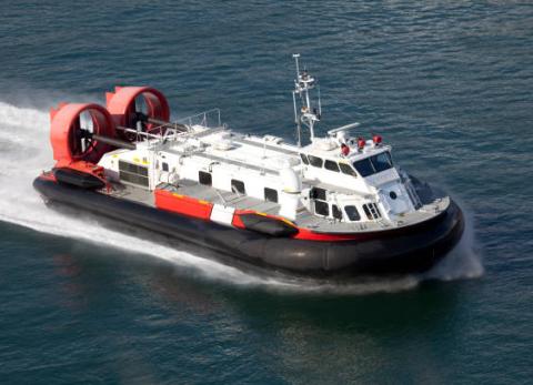 Así luce un modelo aerodeslizante que podría funcionar en el Río Guayas.