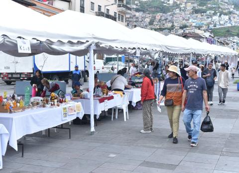 feria de navidad en Quito