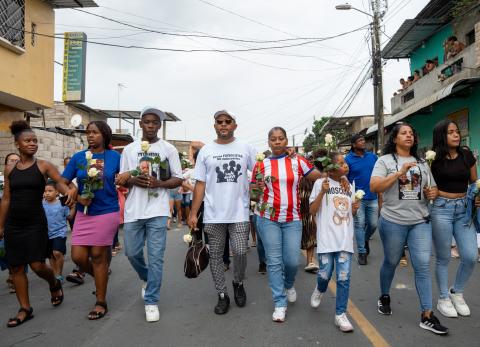 Familiares niños Malvinas