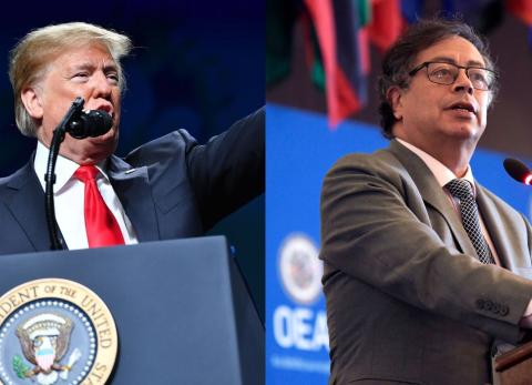 Donald Trump - Gustavo Petro