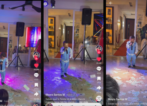 Jorgito Guayaco cantó un tema de Héctor Lavoe.