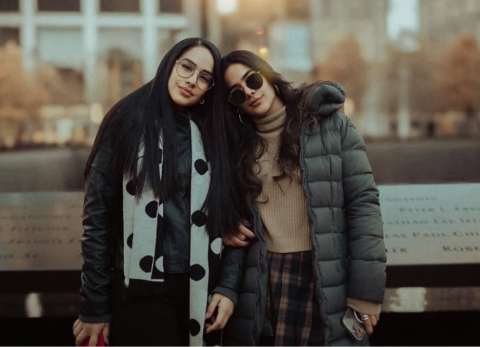 Iesmin Pincay y Michela Pincay