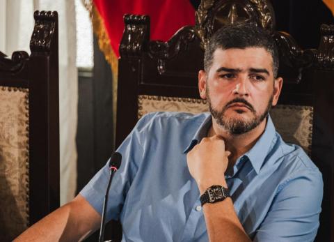 El alcalde Aquiles Álvarez.