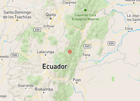 Temblor en Ecuador.